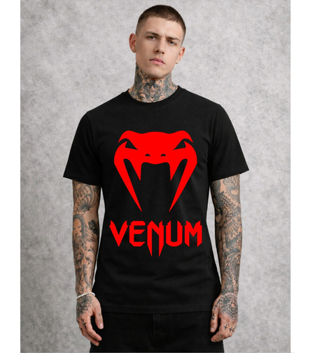 Графична тениска с оригинален почерк