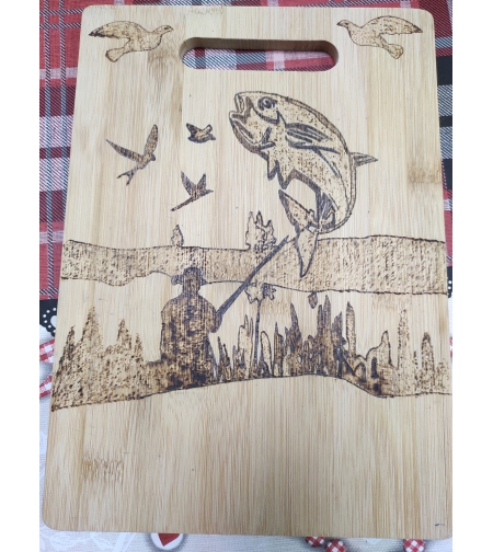 Гравирана дъска на Рибаря.