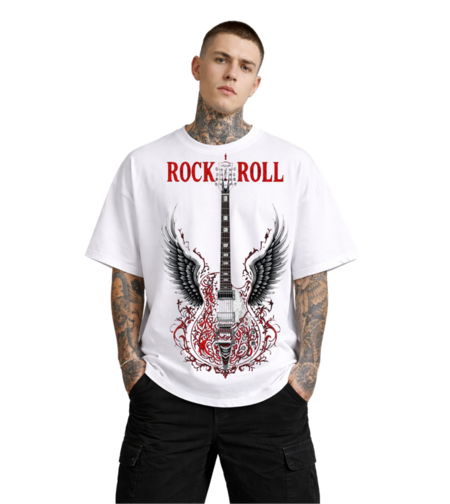 Oversized - Тениска Rock and Roll