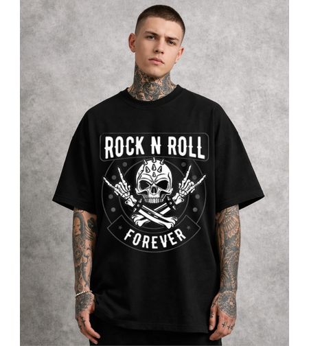 Oversized - Тениска с визуална динамика