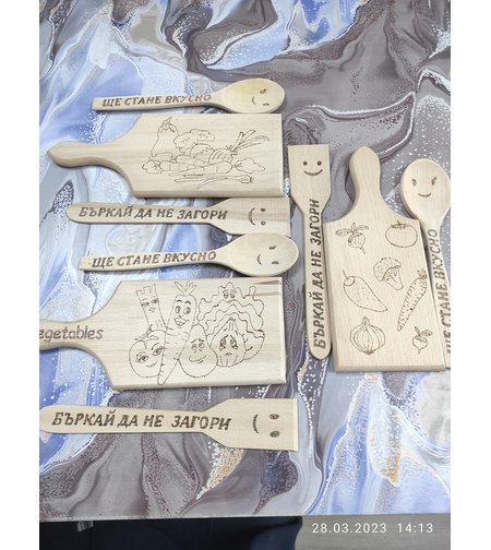 Гравирана дъска с пожелание-70