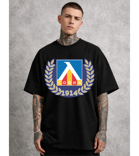 Oversized - Тениска с експресивен принт