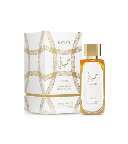 Lattafa Hayaati Gold Elixir EDP 100 Uni  Вдъхновен от Giorgio Armani Armani Code