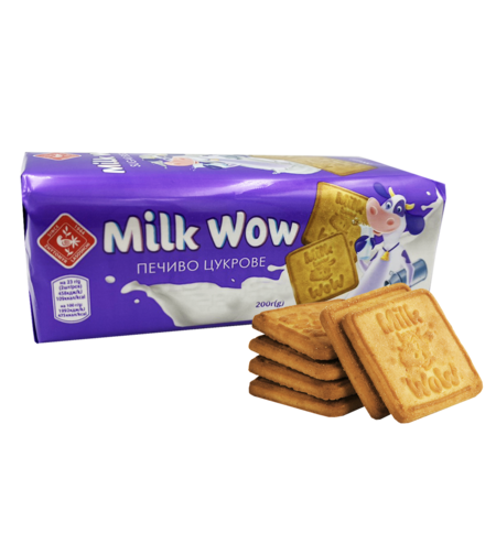 Бисквити Milky Wow 200 г (Украйна)