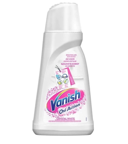 VANISH OXI ACTION 1л WHITE-препарат против петна