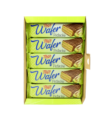Tago Wafer Вафлички с шам фъстък