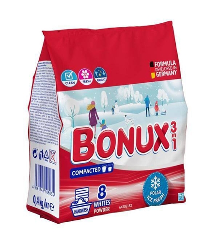 Прах за ръчно пране Bonux 3in1 Ice Fresh 400 г