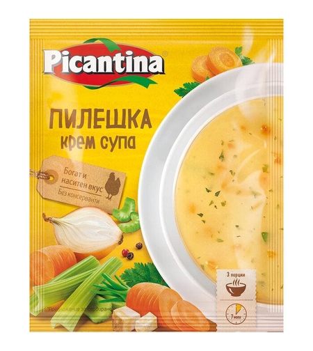 Супа пилешка крем 60 г