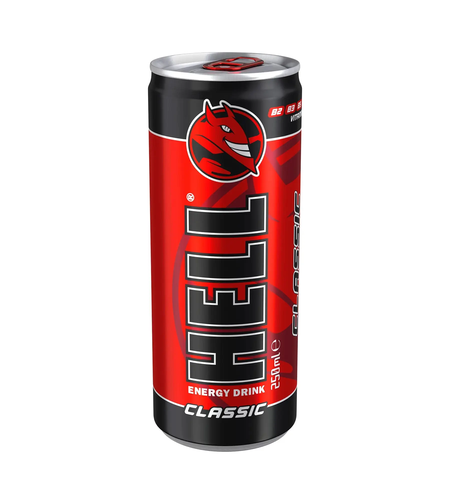Енергийна напитка HELL Classic 250 мл