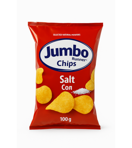Jumbo Чипс със сол 100 г