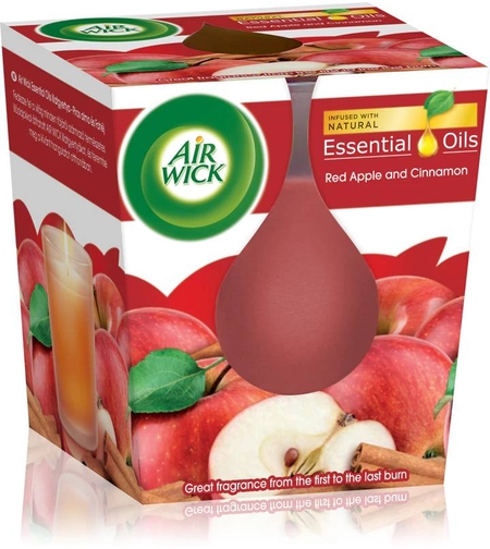 AIR WICK АРОМАТНА СВЕЩ 105гр CINNAMON & APPLE