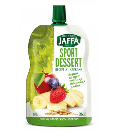 Jaffa Смути Ябълка, Ягода, Боровинка и Банан 120 г (Украйна)