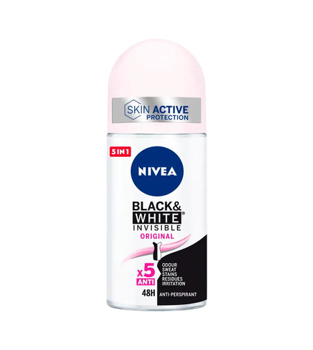 NIVEA DEO ROLL`ON 50 ML BLACK & WHITE ORIGINAL