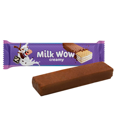 Вафли Milky Wow крем 10 бр пакет (Украйна)
