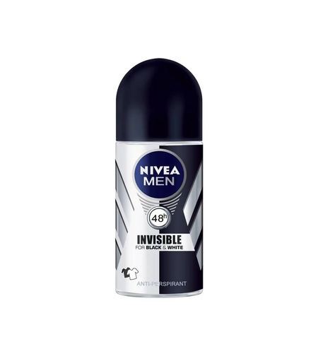 NIVEA DEO ROLL`ON 50 ML FOR MEN BLACK & WHITE