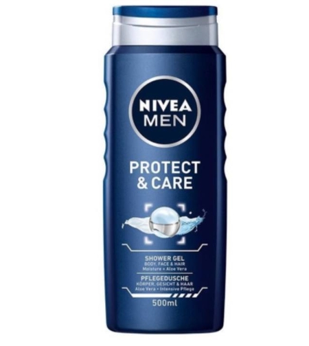 ДУШ ГЕЛ НИВЕЯ 500мл MEN КОСА И ТЯЛО PROTECT & CARE