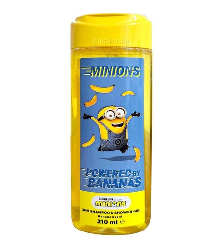 ДЕТСКИ Ш-Н и ДУШ MINNIONS 230мл
