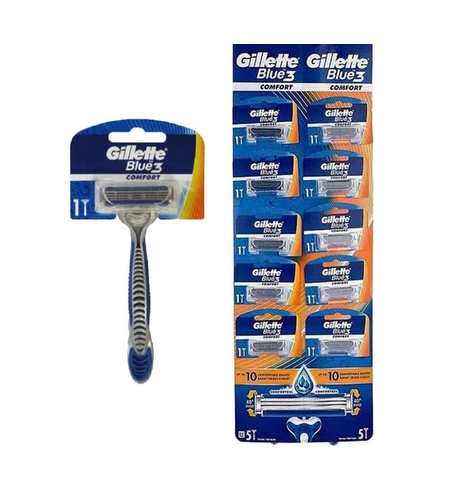 GILLETTE BLUE 3 PLUS COMFORT на кора 10бр.
