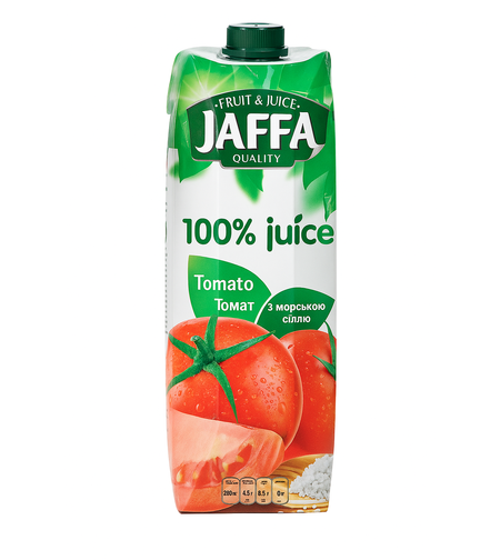 Jaffa Сок Доматен с морска сол 950 мл (Украйна)