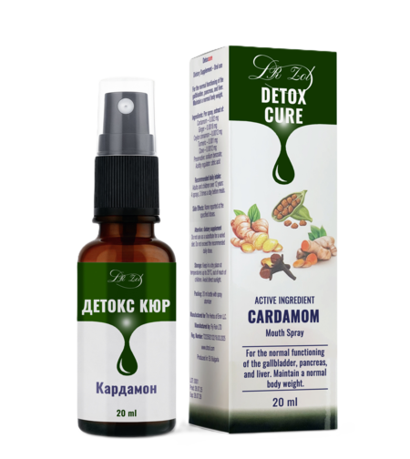 DETOXCURE - за детокс на организма, Др. Зол, 20 мл.