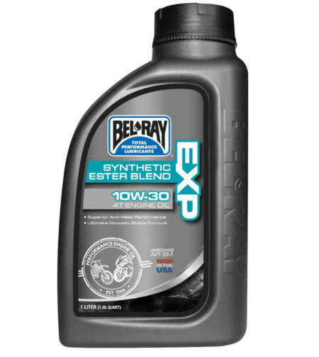 Масло BEL-RAY EXP Synthetic Ester Blend 4T 10W-30 1L