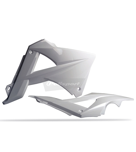 Пластмасови капаци за радиатор Polisport GAS GAS EC / EC-E - 2010-11 White