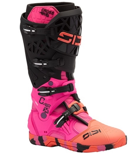 Мотокрос ботуши SIDI CROSSAIR X PINK/ORG/BLK