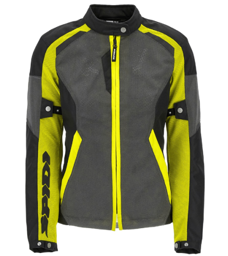 Дамско текстилно мото яке SPIDI TEK NET Yellow fluo