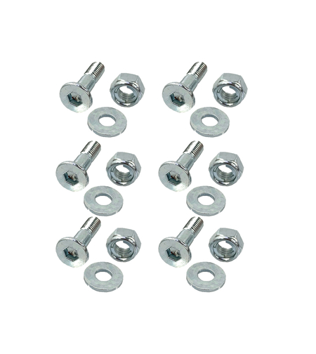 Kомплект болтове и гайки за пиньон RFX M8 x 30 мм - 6 броя