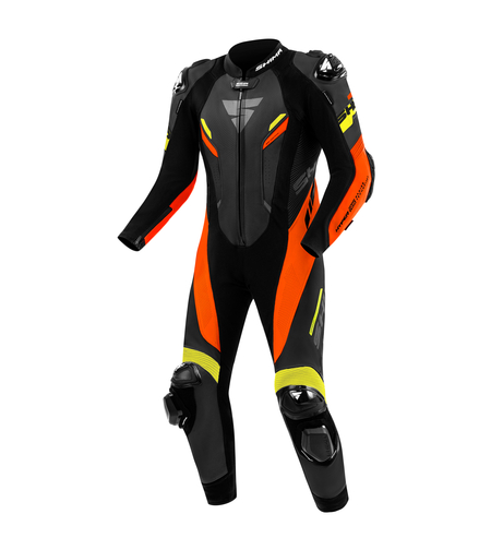 Кожен екип SHIMA HYPER-RS BLACK/FLUO RED