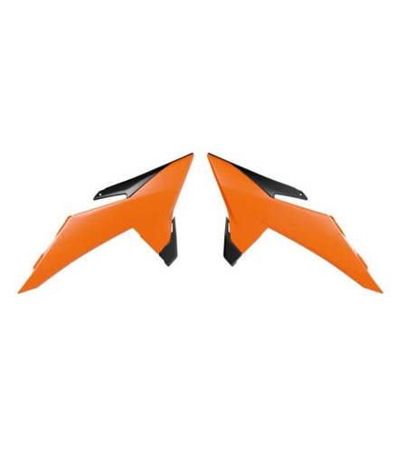Пластмасови капаци за радиатор RACETECH Radiator Covers (Orange) KTM 25-26