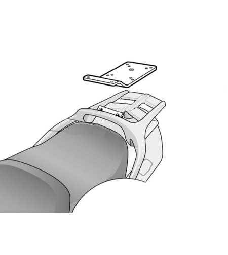 Монтажен комплект за куфари SHAD TOP MASTER YAMAHA FJR 1300 01