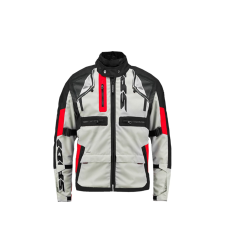 Текстилно мото яке SPIDI CROSSMASTER Ice/Red