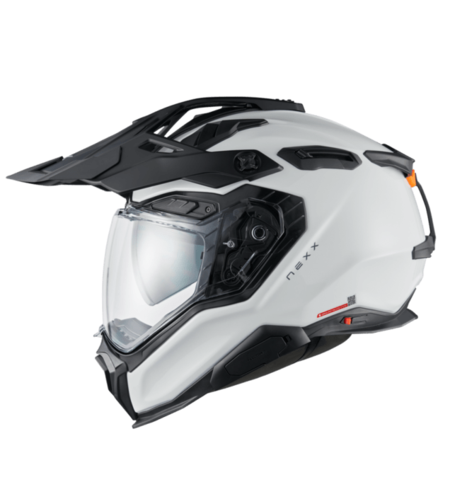 Адвенчър каска NEXX X.WED3 PLAIN WHITE