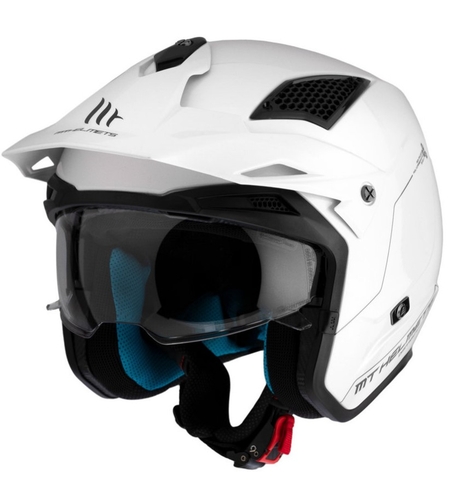 Каска MT DISTRICT SV S SOLID A0 GLOSS WHITE