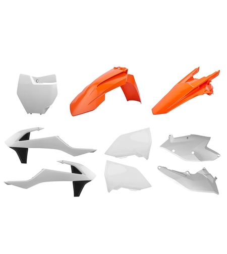 Пластмасов MX Replica кит POLISPORT за KTM SX/ SX-F/ XC-F OEM Color 17