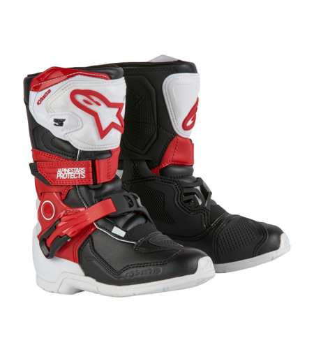 Детски мотокрос ботуши ALPINESTARS Tech 3S KIDS WT/BK/R