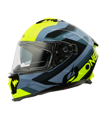 Каска O'NEAL CHALLENGER EXO BLACK/GRAY/NEON YELLOW V.25