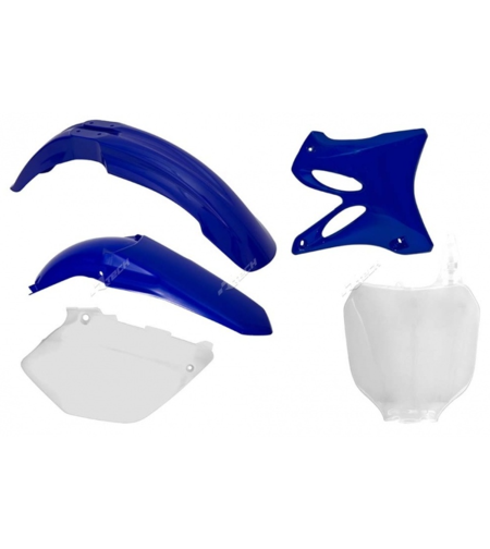 Комплект пластмаси RACETECH Plastic Kit OEM Color Blue/White Yamaha YZ125/250 02-05
