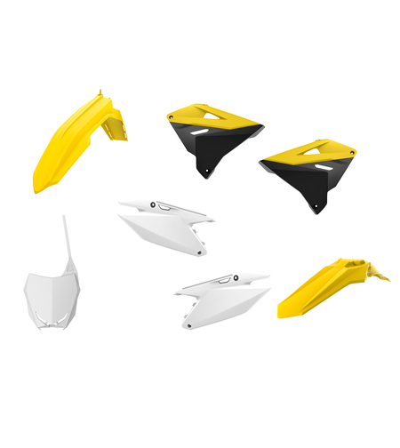 Рестайлинг пластмасов MX комплект POLISPORT за Suzuki RM125 / RM250 -2001-08 OEM (19)