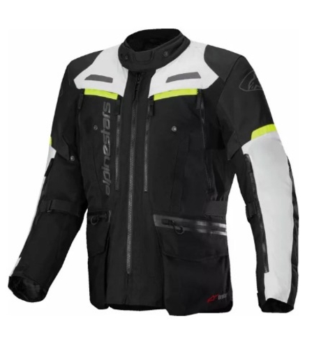 Текстилно мото яке ALPINESTARS Bogota Pro Drystar® BK/ICE GY/YEL FLUO