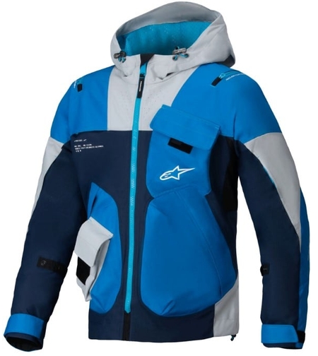 Текстилно мото яке ALPINESTARS Mogress Air Blue/Sand