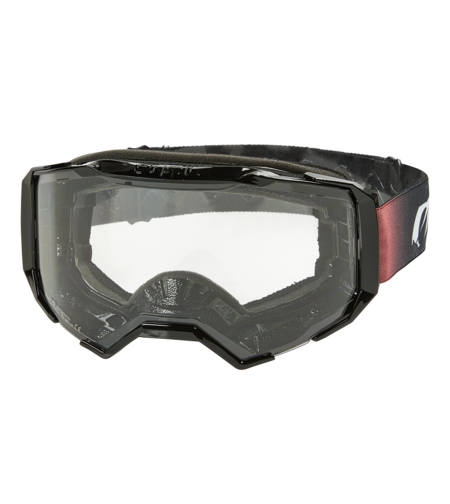 Мотокрос очила O'NEAL B-22 COVERT BLACK/RED - CLEAR