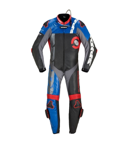 Кожен мото екип SPIDI DP-PROGRESSIVE PRO Black/Red/Blue