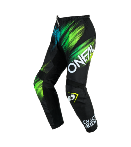 Мотокрос брич O'NEAL ELEMENT VOLTAGE BLACK/GREEN