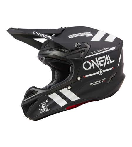 Мотокрос каска O'NEAL 5SERIES WARHAWK V.25 BLACK