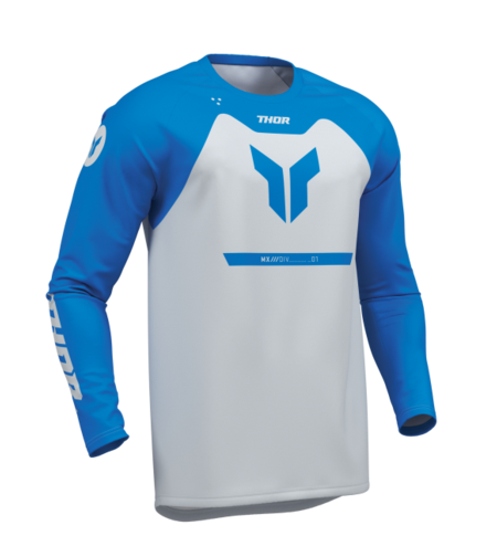 Мотокрос джърси THOR RIDEMODE MENACE BLUE
