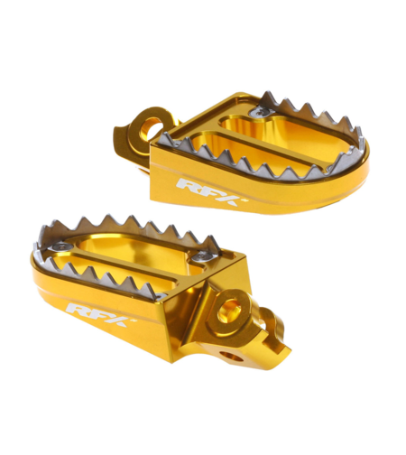 Степенки RFX Pro Series 2 Footrests (Yellow) - Suzuki RMZ250/450) 10-25