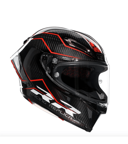 МОТО КАСКА AGV PISTA GP RR PERFORMANTE CARBON/RED