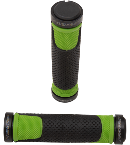 Ръкохватки PROGRIP807 Double Density Open End LOCKING GREEN/BLACK